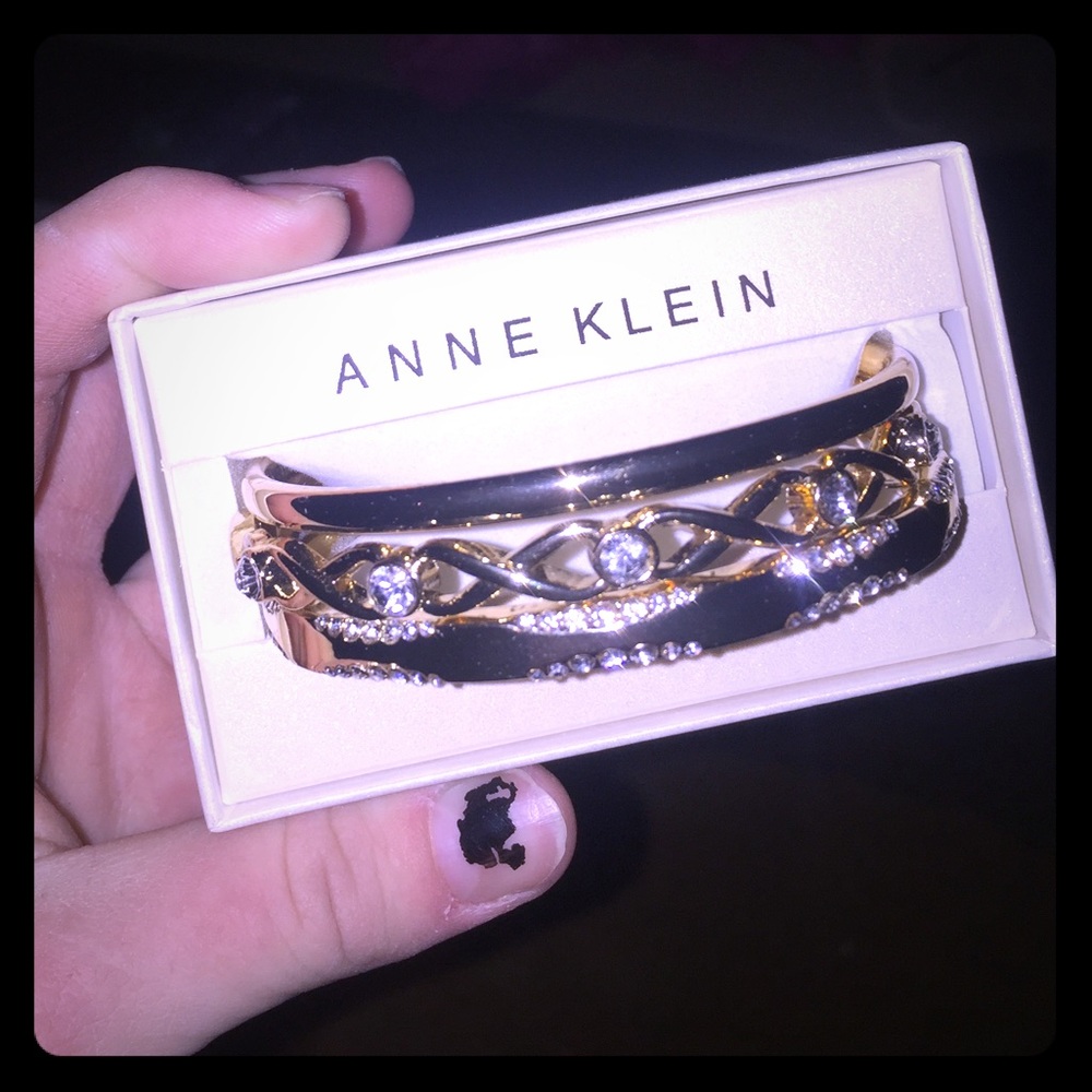 Anne Klein Bangle Bracelet Trio Brand New